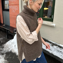 Explications de tricot - Lulu Slipover Chunky édition par PetiteKnit