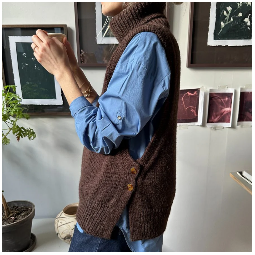 Explications de tricot - Lulu Slipover Chunky édition par PetiteKnit