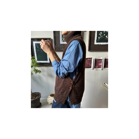 Explications de tricot - Lulu Slipover Chunky édition par PetiteKnit