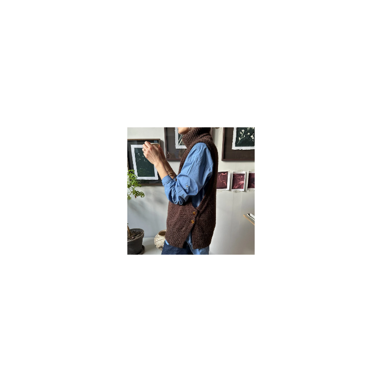 Explications de tricot - Lulu Slipover Chunky édition par PetiteKnit