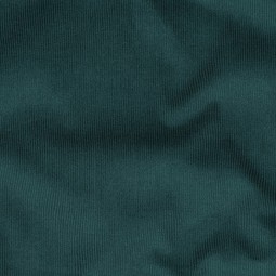 Tissu velours côtelé fin - Emeraude