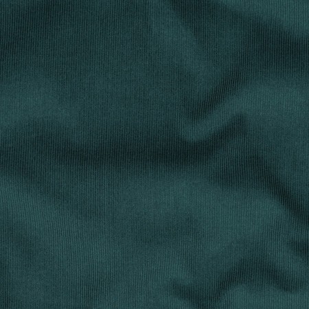 Tissu velours côtelé fin - Emeraude
