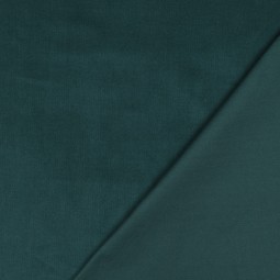 Tissu velours côtelé fin - Emeraude