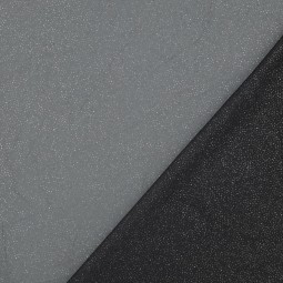 Tulle souple scintillant - Noir