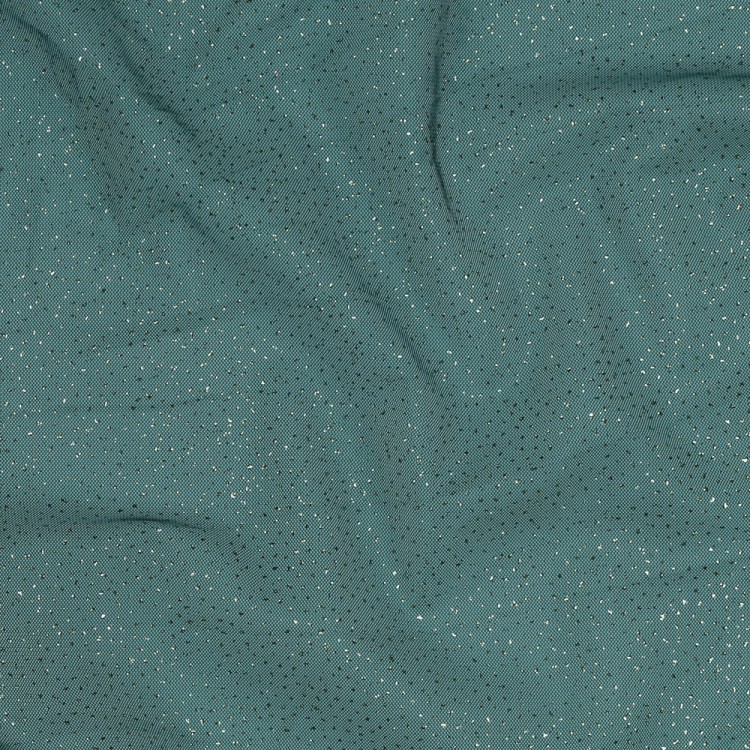 Tulle souple scintillant - Bleu pétrole