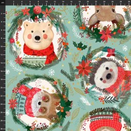 Tissu Anna Maria Horner - Christmas squad