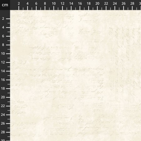 Tissu Fantaisie - Poppy - Ecritures sable