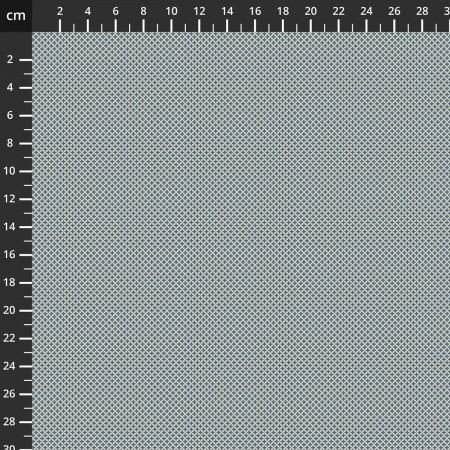 Tissu Fantaisie - Oxford - Bleu et beige