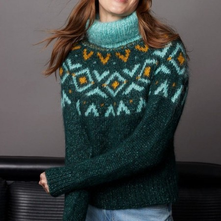 Kit de tricot - Pull sans coutures - Neptune