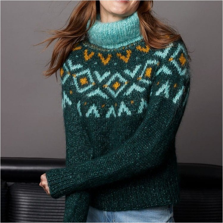 Kit de tricot - Pull sans coutures - Neptune