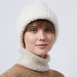 Kit de tricot - Bonnet sans coutures - Voluptueux