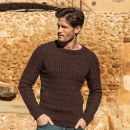 Kit de tricot - Pull texturé - Basic merino