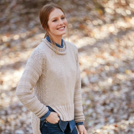 Kit de tricot - Pull ruche - Merino aran