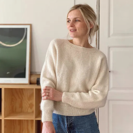 Explications de tricot - No Frills sweater par PetiteKnit