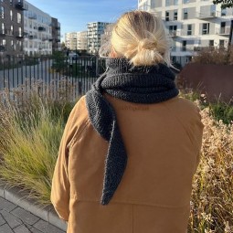 Explications de tricot - Sophie Shawl par PetiteKnit