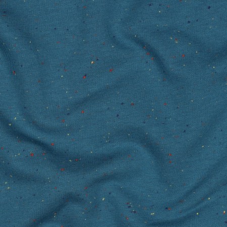 Tissu jersey sweat - Pétrole