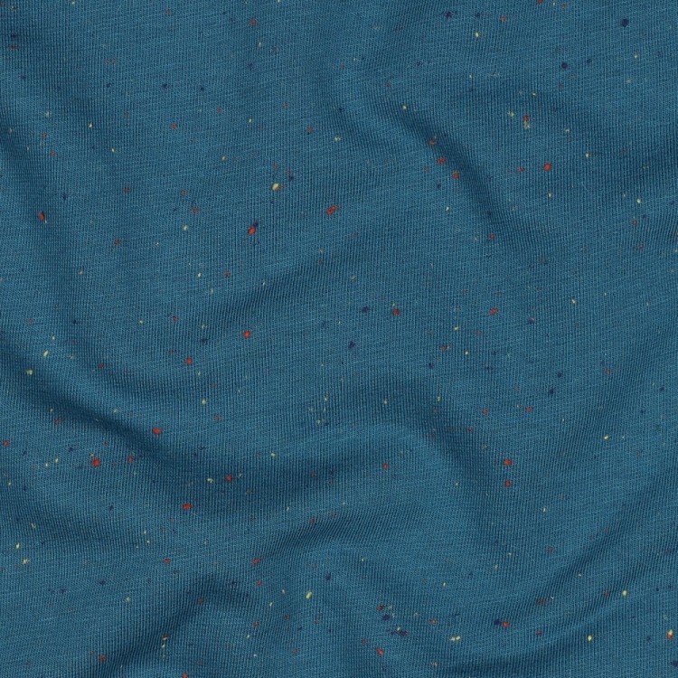 Tissu jersey sweat - Pétrole