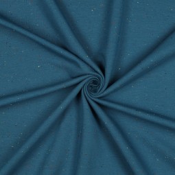 Tissu jersey sweat - Pétrole