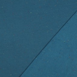 Tissu jersey sweat - Pétrole