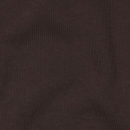 Tissu jersey sweat - Marron foncé