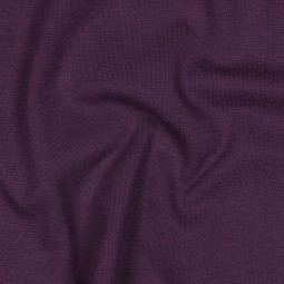 Tissu Bord-côte biologique - Violet