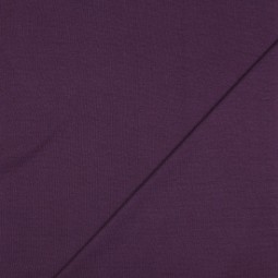 Tissu Bord-côte biologique - Violet