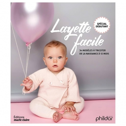 Livre - Layette facile - 34 modèles à tricoter de la naissance à 12 mois