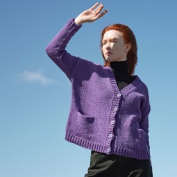 Kit de tricot - Gilet Brenna - Donegal Woolen Spun