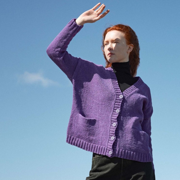 Kit de tricot - Gilet Brenna - Donegal Woolen Spun