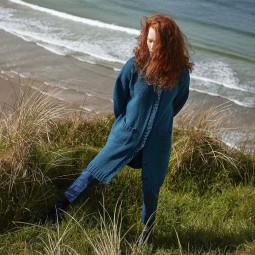 Kit de tricot - Gilet Clover - Donegal Woolen Spun