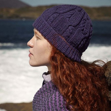 Kit de tricot - Bonnet Keeley - Donegal Woolen Spun