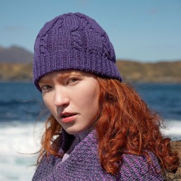 Kit de tricot - Bonnet Keeley - Donegal Woolen Spun