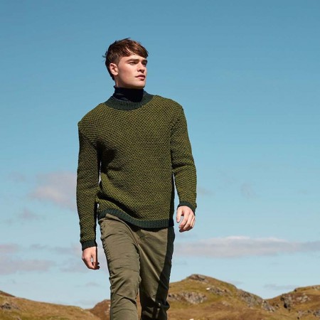 Kit de tricot - Pull Niall - Donegal Woolen Spun