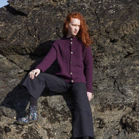 Kit de tricot - Gilet Kael - Donegal Woolen Spun