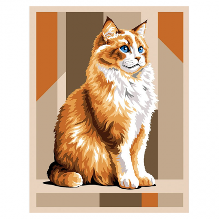 Canevas Margot de Paris - Main coon