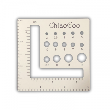 Jauge à aiguilles 7,5 cm Chiaogoo