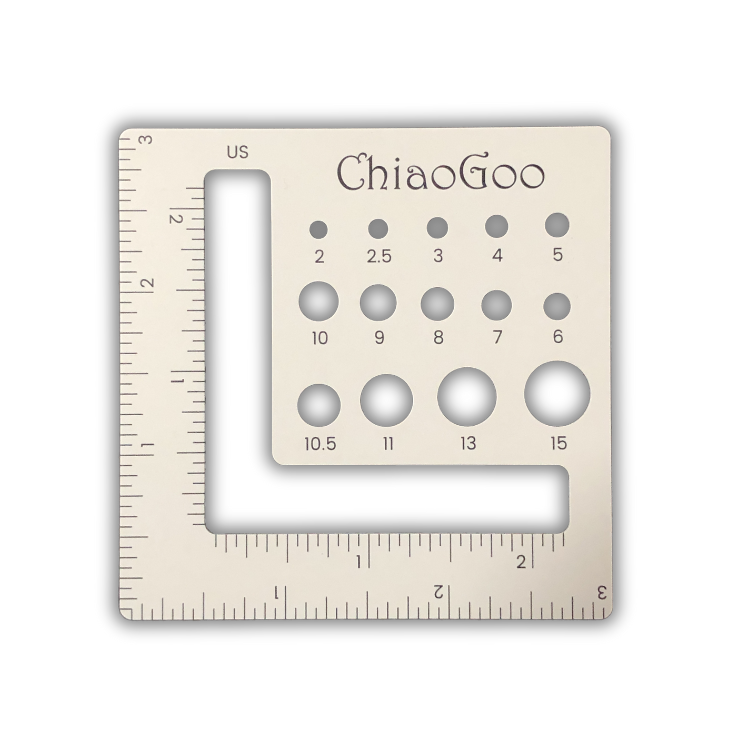 Jauge à aiguilles 7,5 cm Chiaogoo