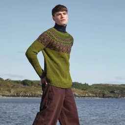 Kit de tricot - Pull Ronan - Donegal Woolen Spun