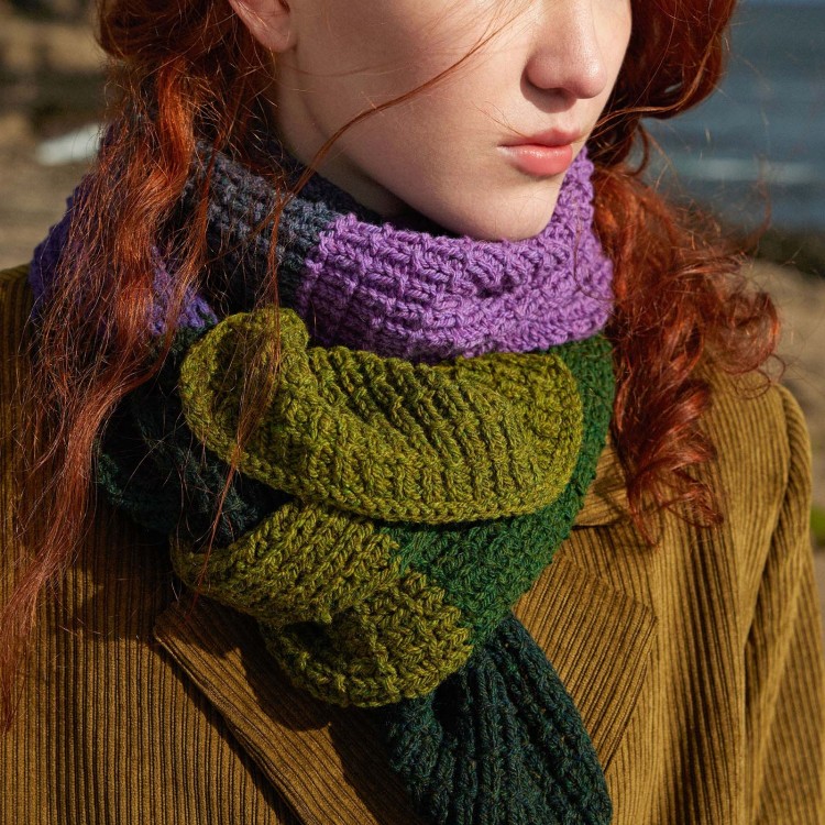 Kit de tricot - Senan - Donegal Woolen Spun