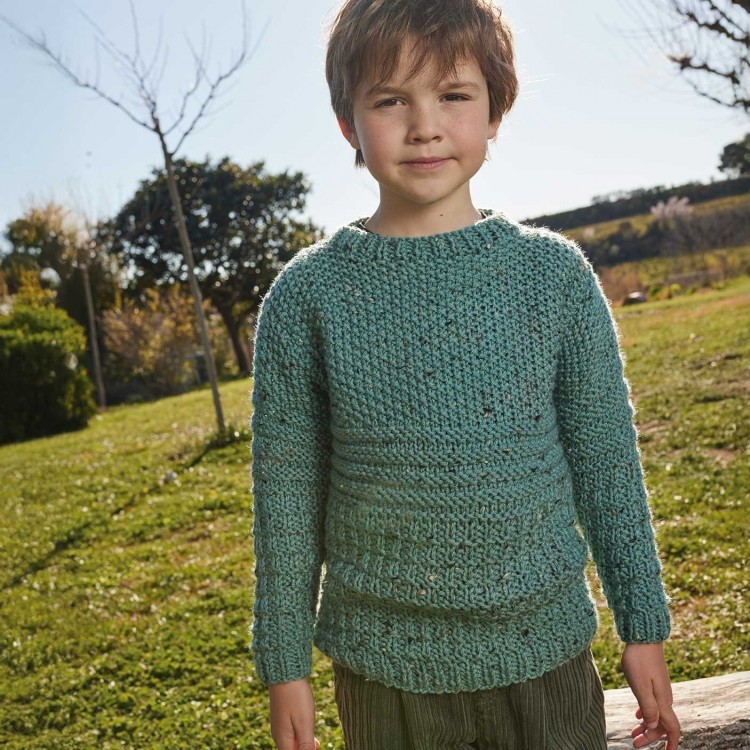 Kit de tricot - Pull - Bulky Tweed