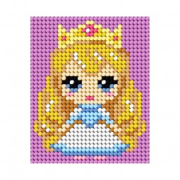 Kit de canevas - Petite princesse
