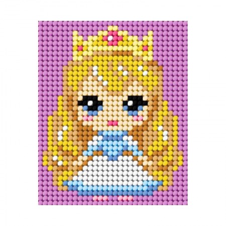 Kit de canevas - Petite princesse