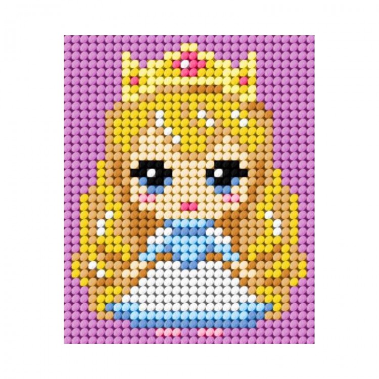 Kit de canevas - Petite princesse