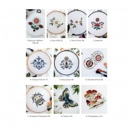 Livre - Introduction à la broderie blanche en couleur