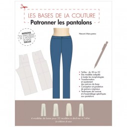 Livre - Les bases de la couture - Patronner les pantalons