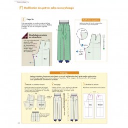 Livre - Les bases de la couture - Patronner les pantalons