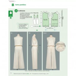 Livre - Les bases de la couture - Patronner les pantalons
