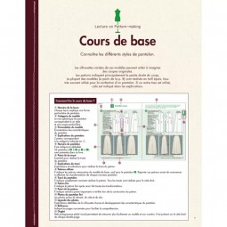 Livre - Les bases de la couture - Patronner les pantalons