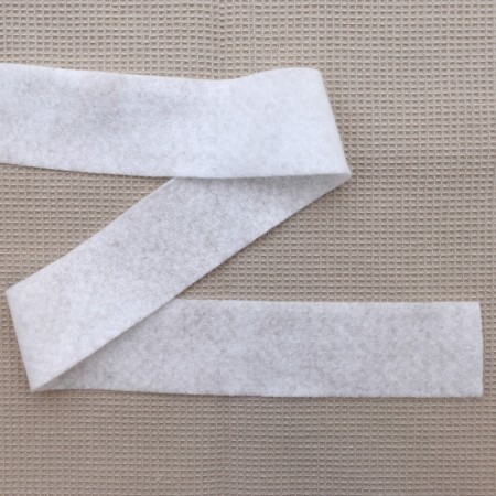 Cigarette de manche à coudre 4 cm blanc