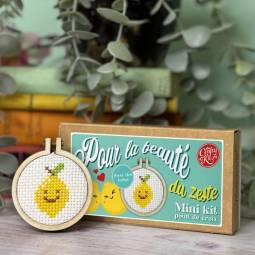 Kit de broderie -Pour la beauté du zeste